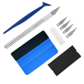 10 Pcs Car Wrapping Vinyl Tool Kit | Complete Window Film Tinting and Squeegee Set