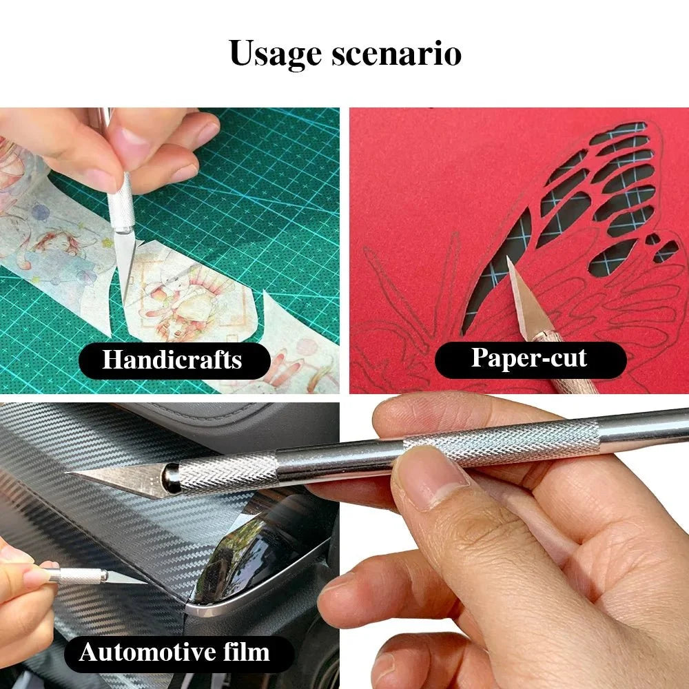 10 Pcs Car Wrapping Vinyl Tool Kit | Complete Window Film Tinting and Squeegee Set