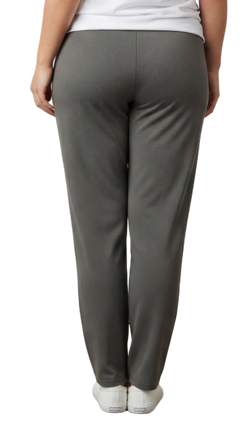 Women's High-Waisted Premium Cotton Stretch Leggings — Dressy Black