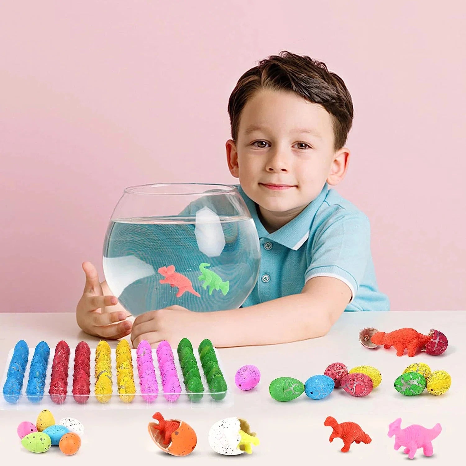 12PCS Dinosaur Eggs | Grow in Water Hatching Science Kit