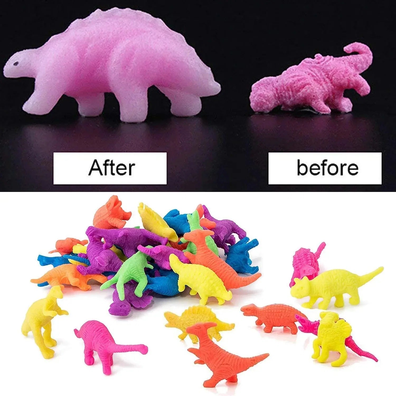 12PCS Dinosaur Eggs | Grow in Water Hatching Science Kit
