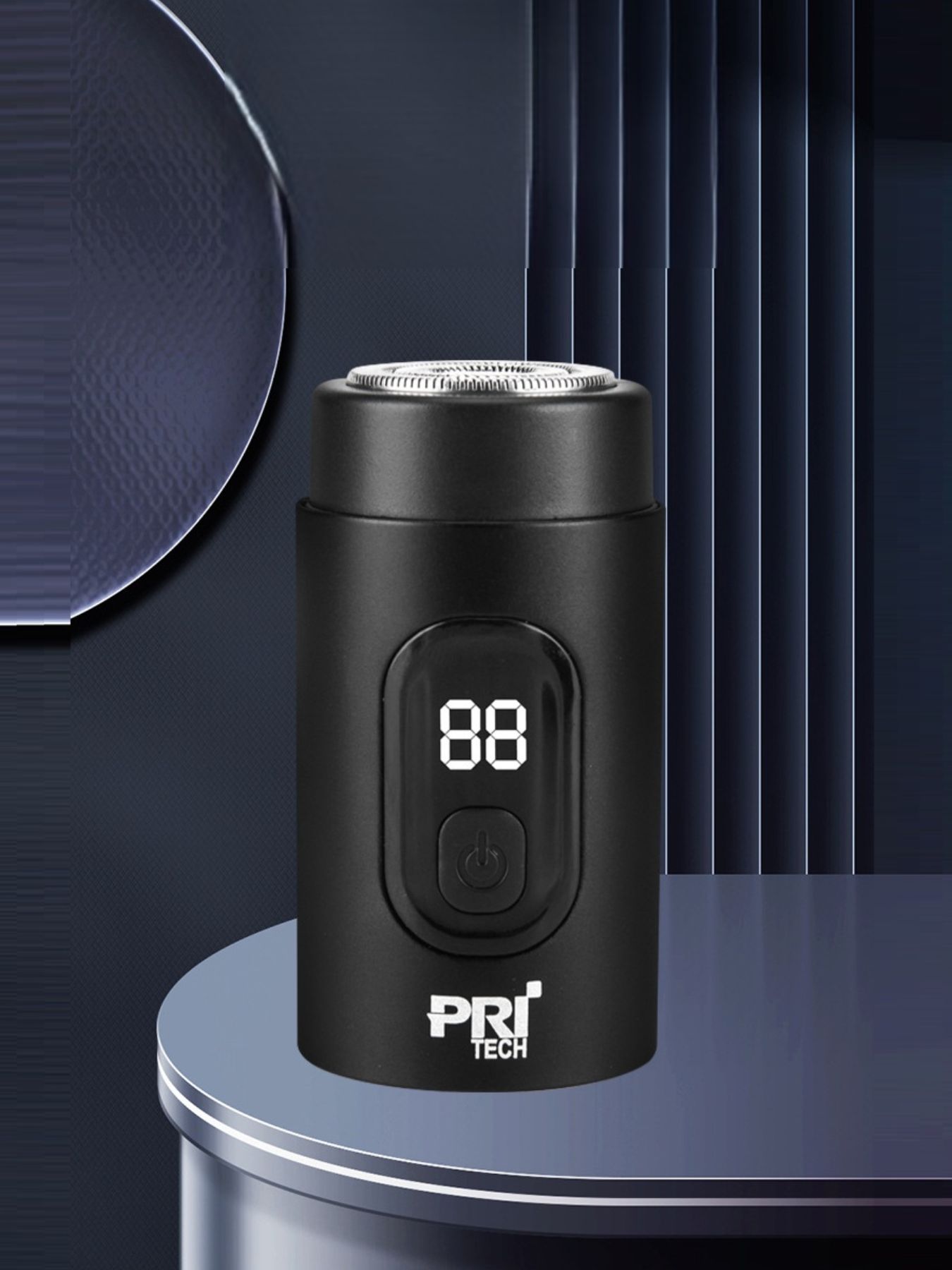 Portable Electric Shaver with LED Display