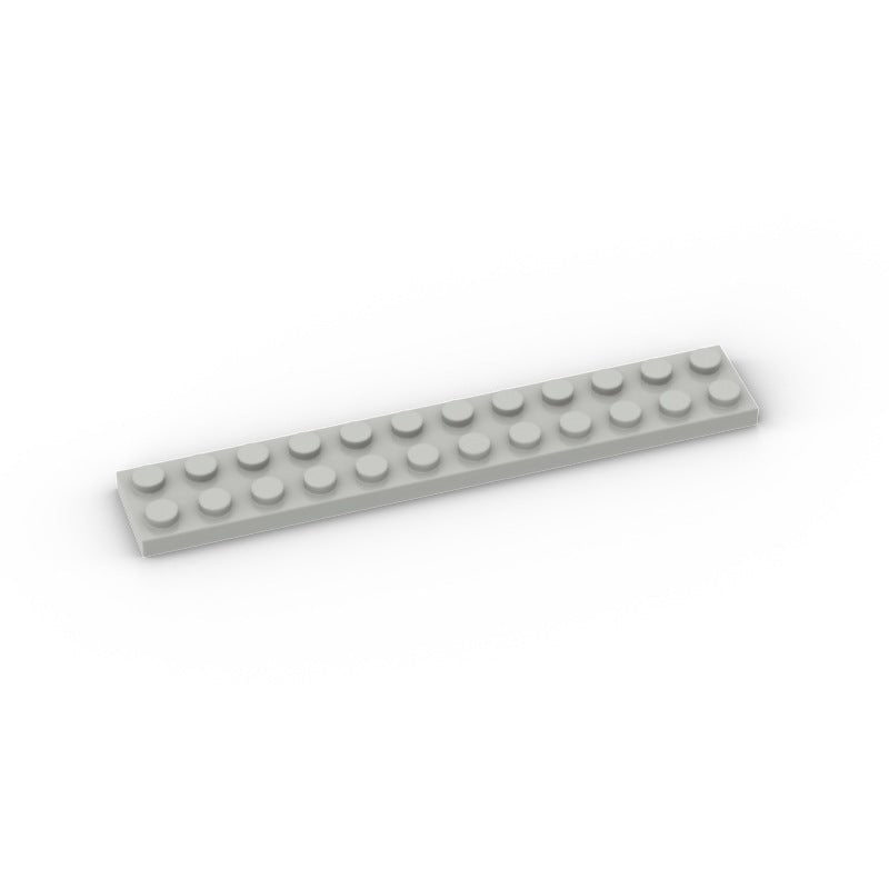 20 PCS 2x12 Flat Plate Building Blocks | Compatible Small Particle DIY Parts