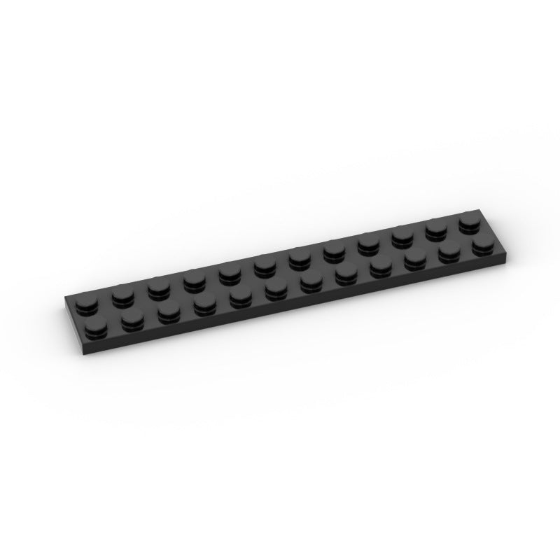 20 PCS 2x12 Flat Plate Building Blocks | Compatible Small Particle DIY Parts