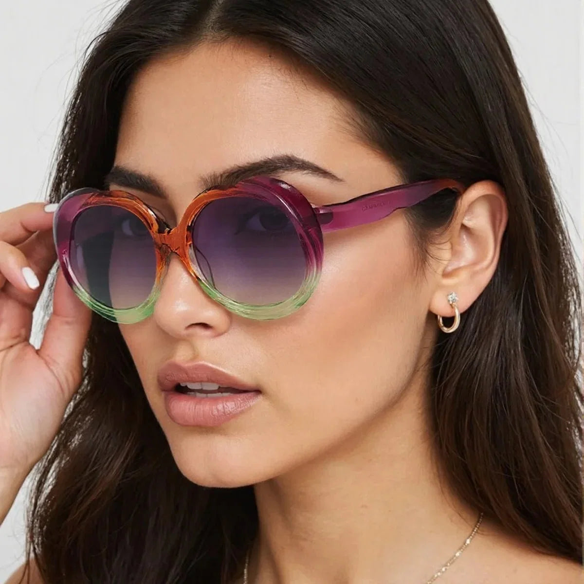 2025 New Retro Oval Sunglasses | UV Protection with Photochromic Lenses