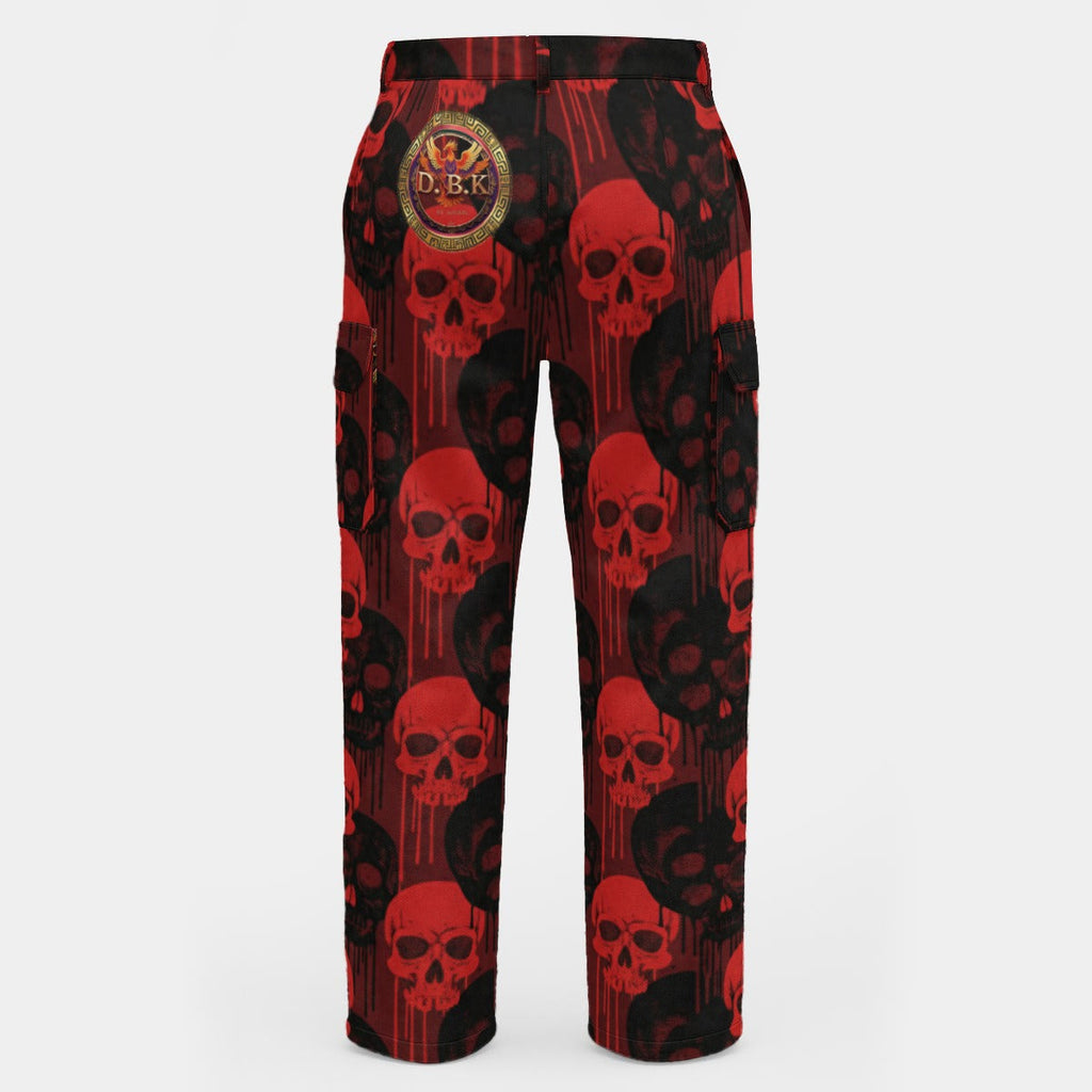 BAD TO THE BONE TRENDY GRAFFITI SKULLS JEANS Designs By Kiekie