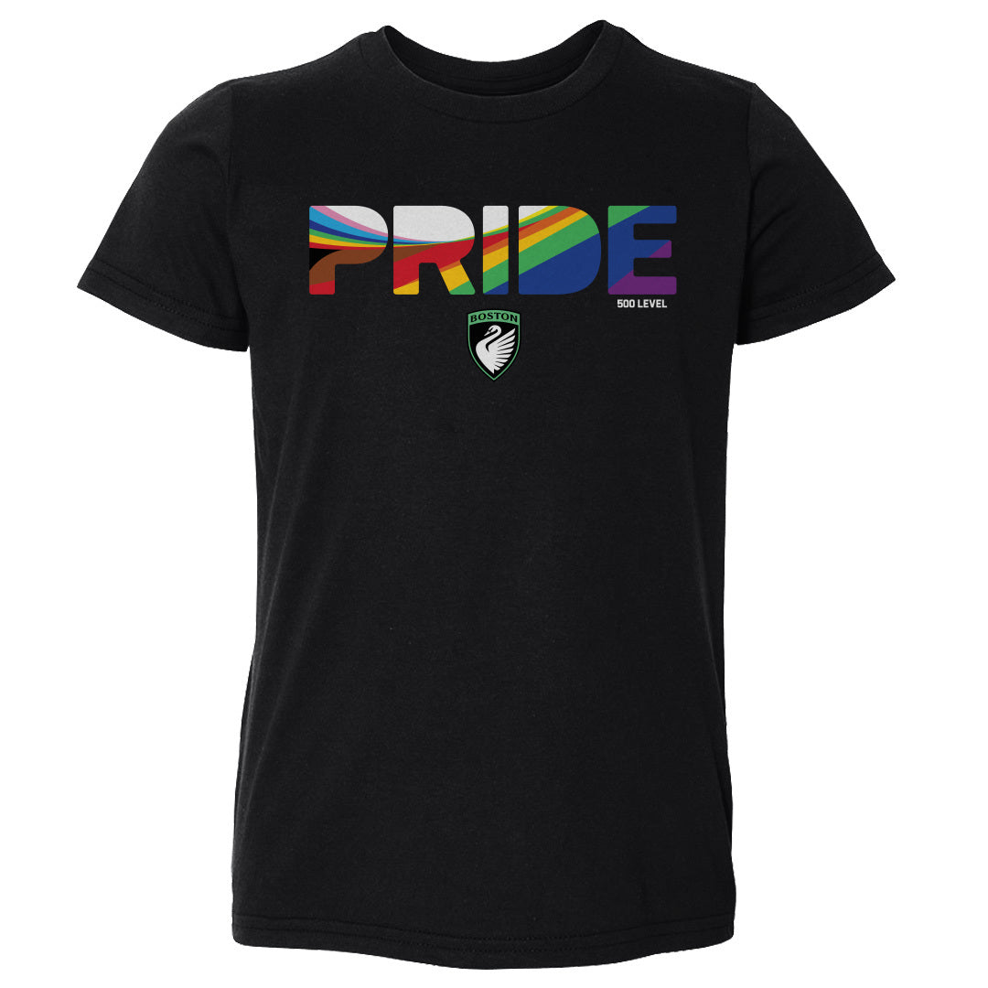 Boston Legacy FC Pride Stripes 2025 WHT