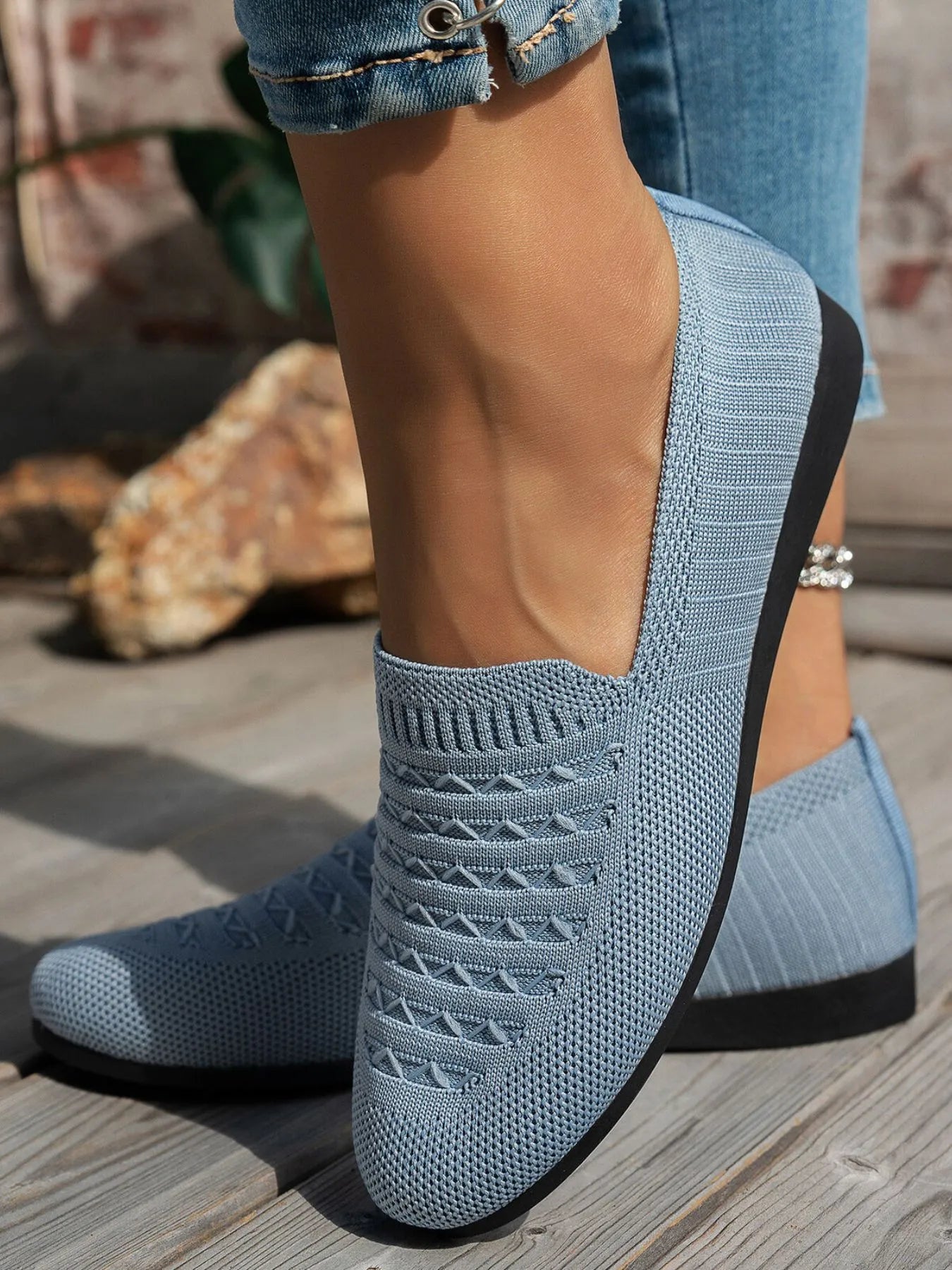 Breathable Mesh Slip-Ons
