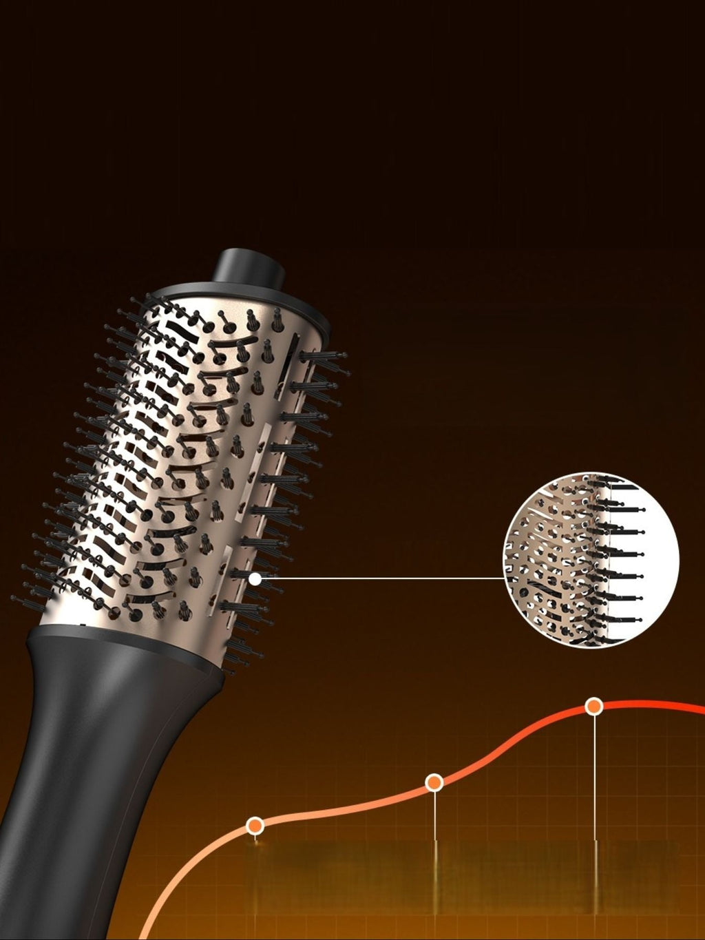 Multifunctional Hot Air Brush