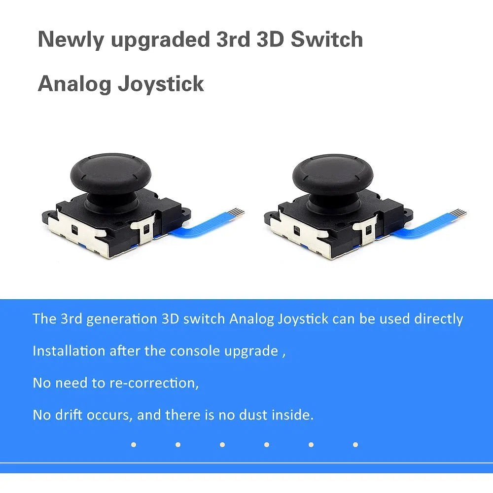 3D Analog Joystick Replacement | Nintendo Switch & Switch Lite Joy-Con compatible Repair Part