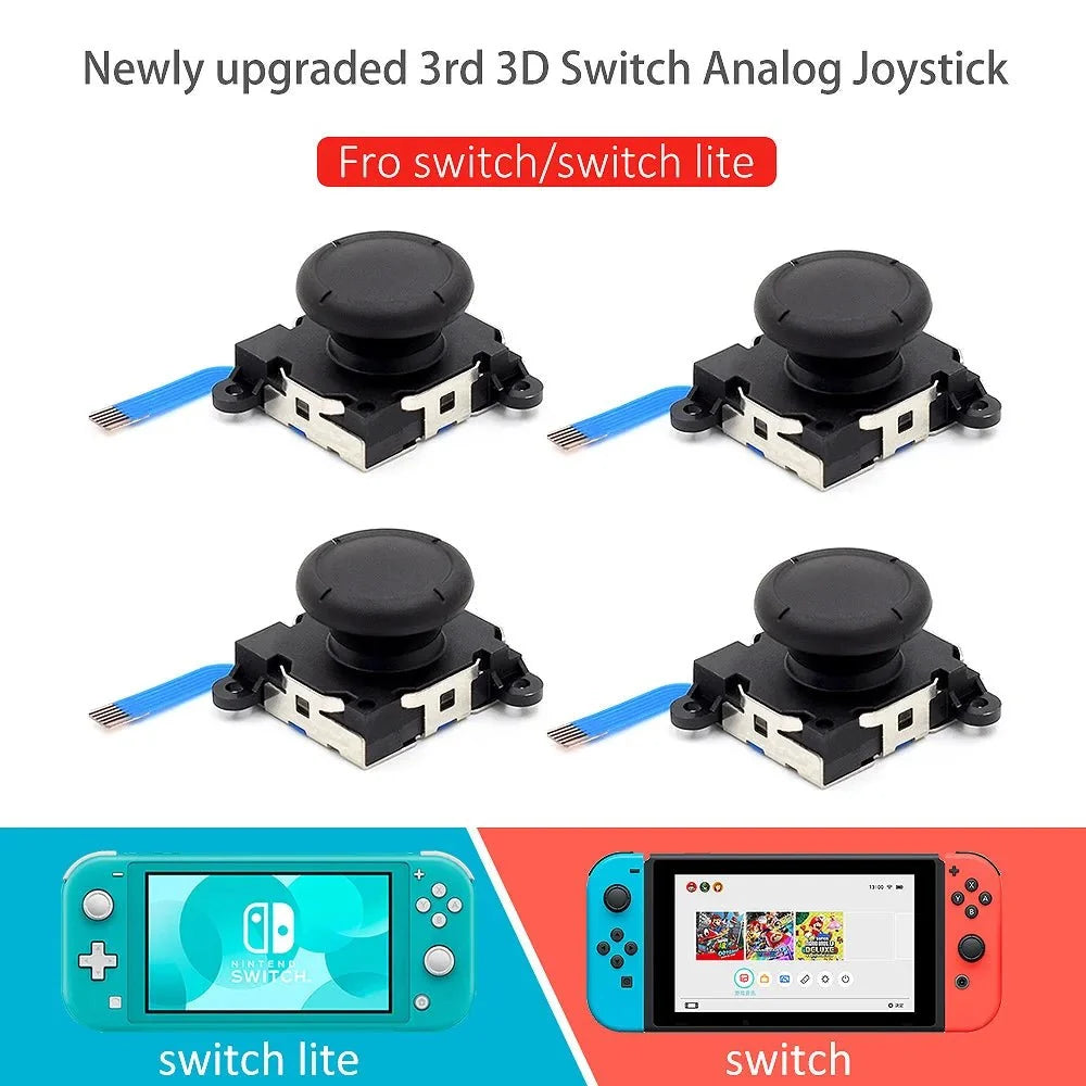 3D Analog Joystick Replacement | Nintendo Switch & Switch Lite Joy-Con compatible Repair Part