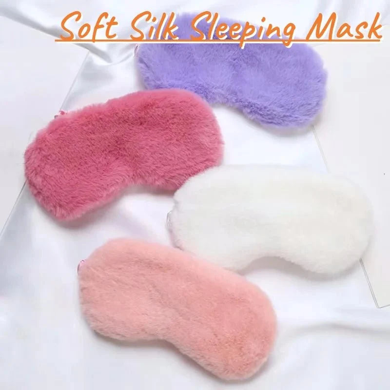 3D Contoured Sleep Mask | Ultra-Soft Breathable Light Blocking Eye Cover