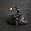 3D Printed Rotatable Snake Model | Articulated Animal Simulation Ornament