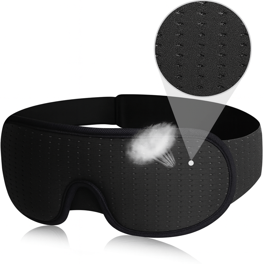 3D Sleep Eye Mask | Soft Padded Memory Foam Eyeshade