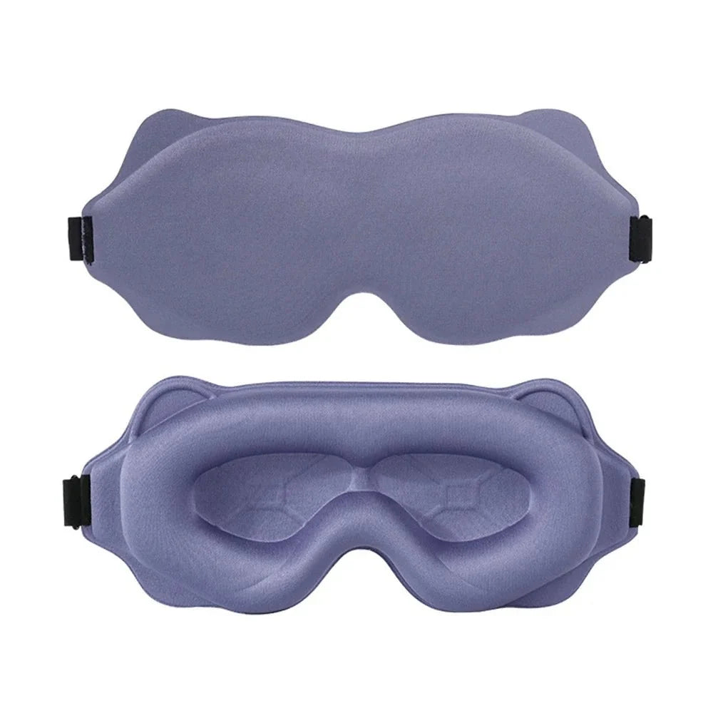 3D Sleeping Mask with Padded Light Blocking | Soft Ergonomic Eyeshade