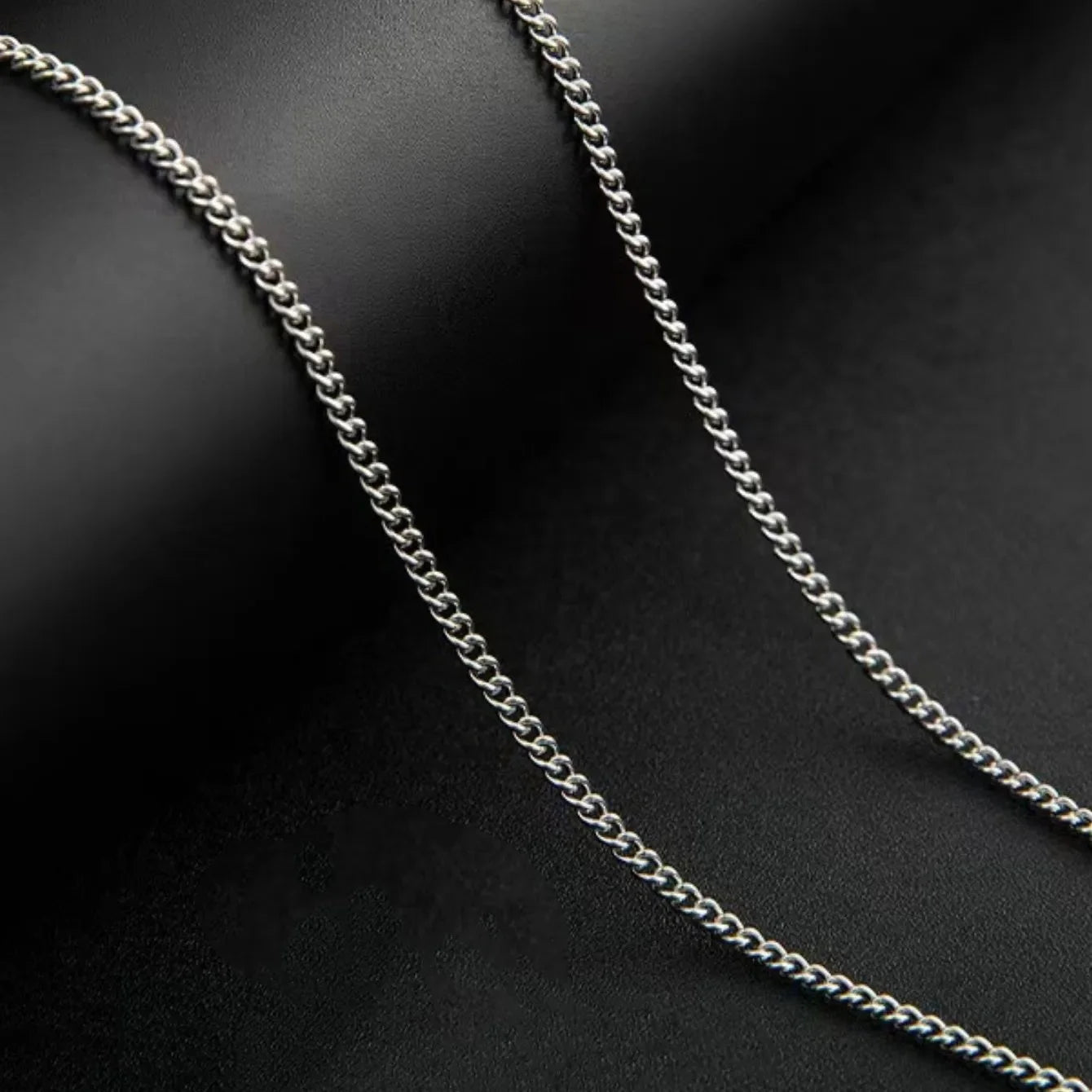 3mm Men's Cuban Chain Necklace | Stainless Steel Link Chain Jewelry