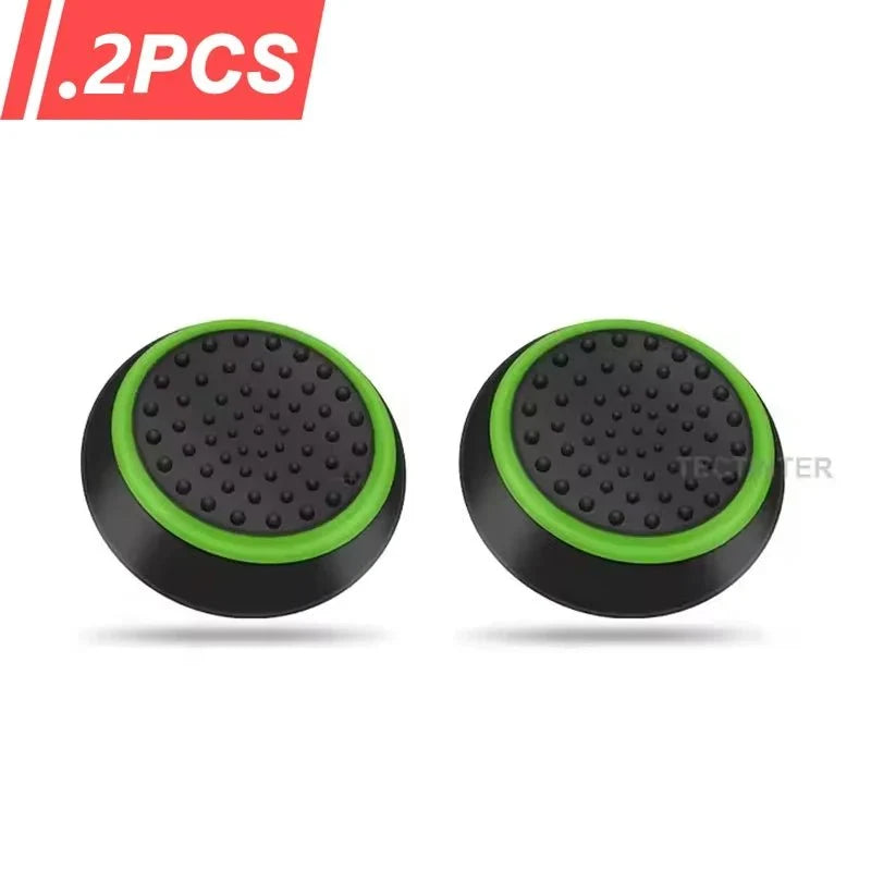 4PCS Silicone Thumbstick Grip Caps | Universal Joystick Covers for PS5, PS4, Xbox, Steam Deck, and Switch Pro Controllers