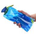 17oz Soft TPU Water Flask | Foldable BPA-Free Hydration Bottle for Outdoor Sports