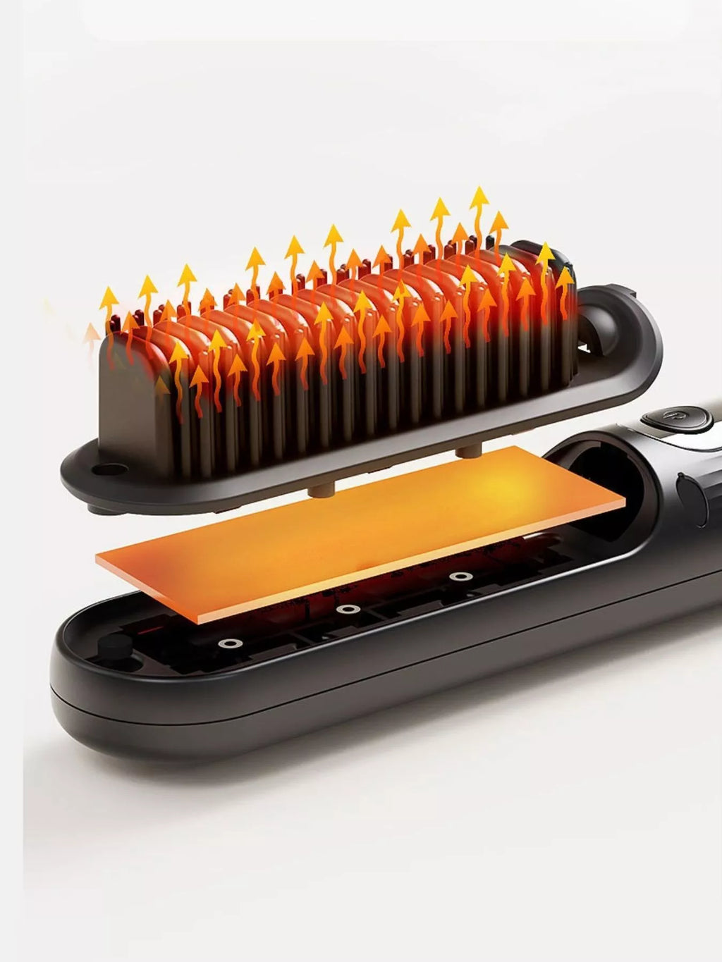 Heated Hair Straightening Comb