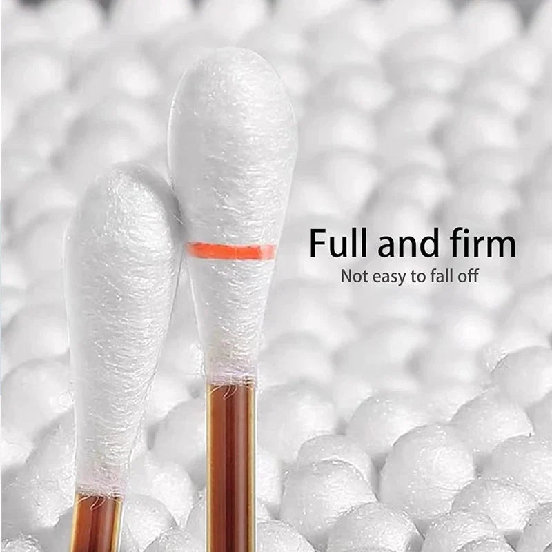 Double Cotton Family Medicine Organizer Box | Portable First Aid Kit with Iodophor Swabs
