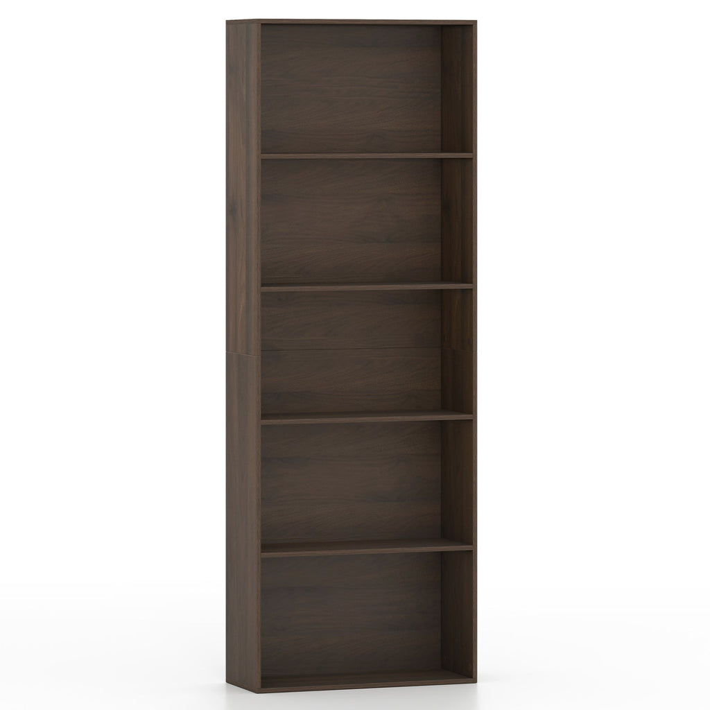5-Tier Bookshelf Open Display Storage Organizer