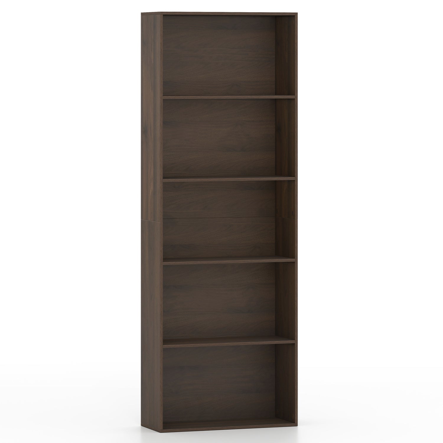 5-Tier Bookshelf Open Display Storage Organizer
