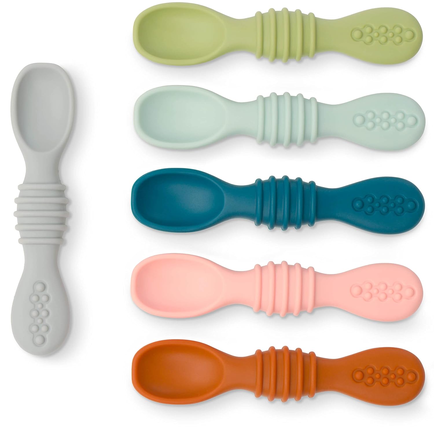 Self-Feeding Silicone Spoons