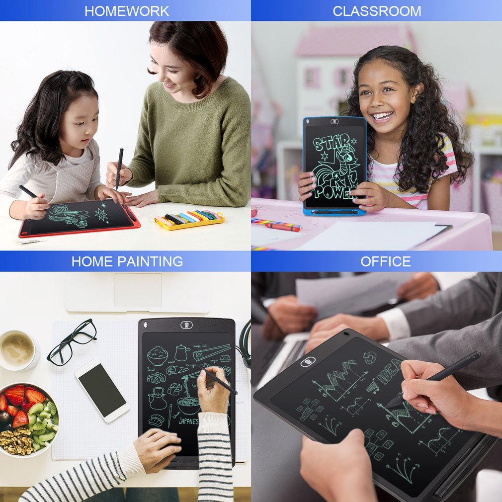 8.5 Inch Digital Writing Tablet | Portable Handwriting and Drawing Pad