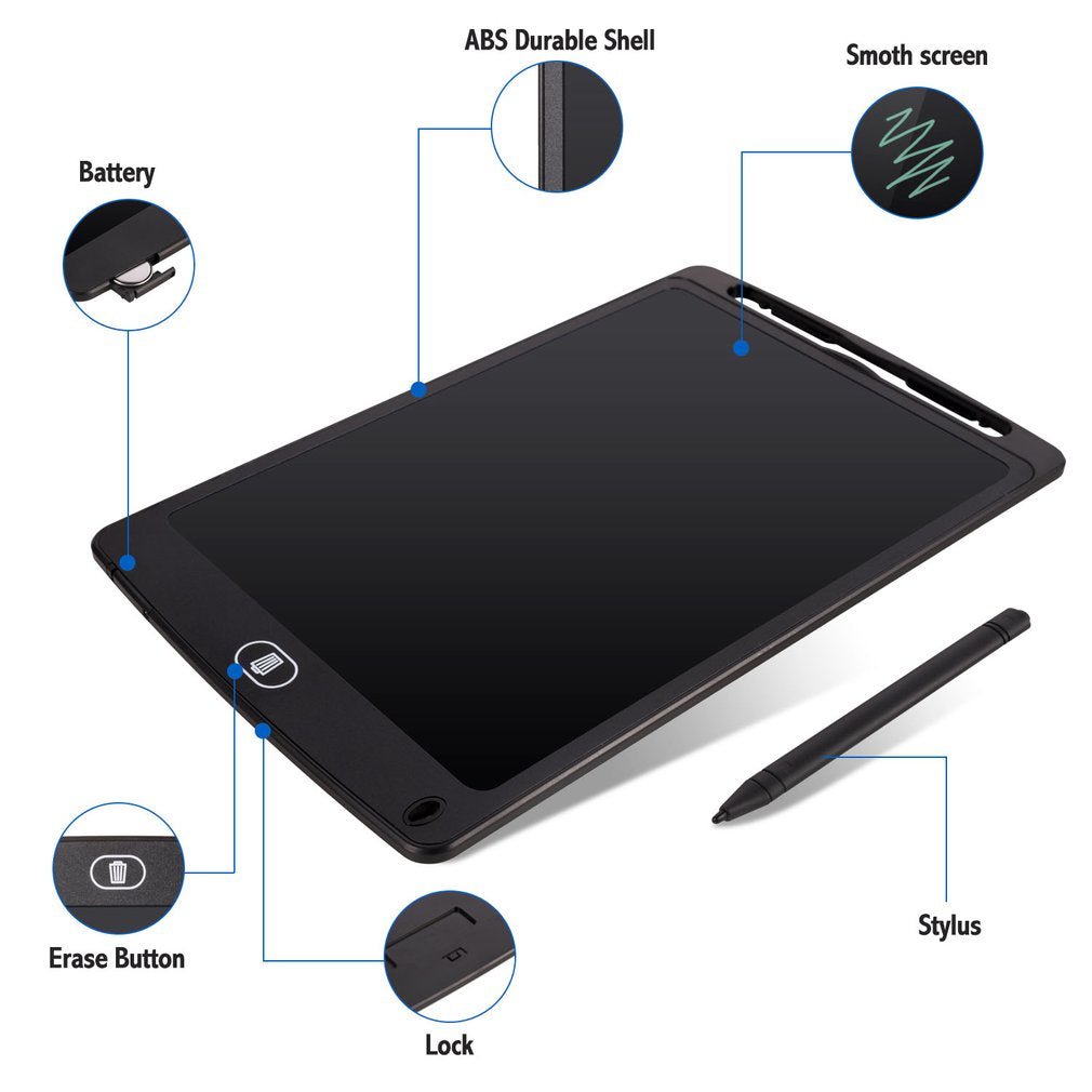8.5 Inch Digital Writing Tablet | Portable Handwriting and Drawing Pad