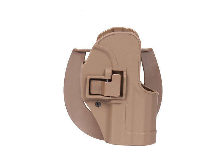 Tactical Waist Pull Sleeve Pancake Holster with Finger Release for Quick Access - Tactical Holster with Finger Release