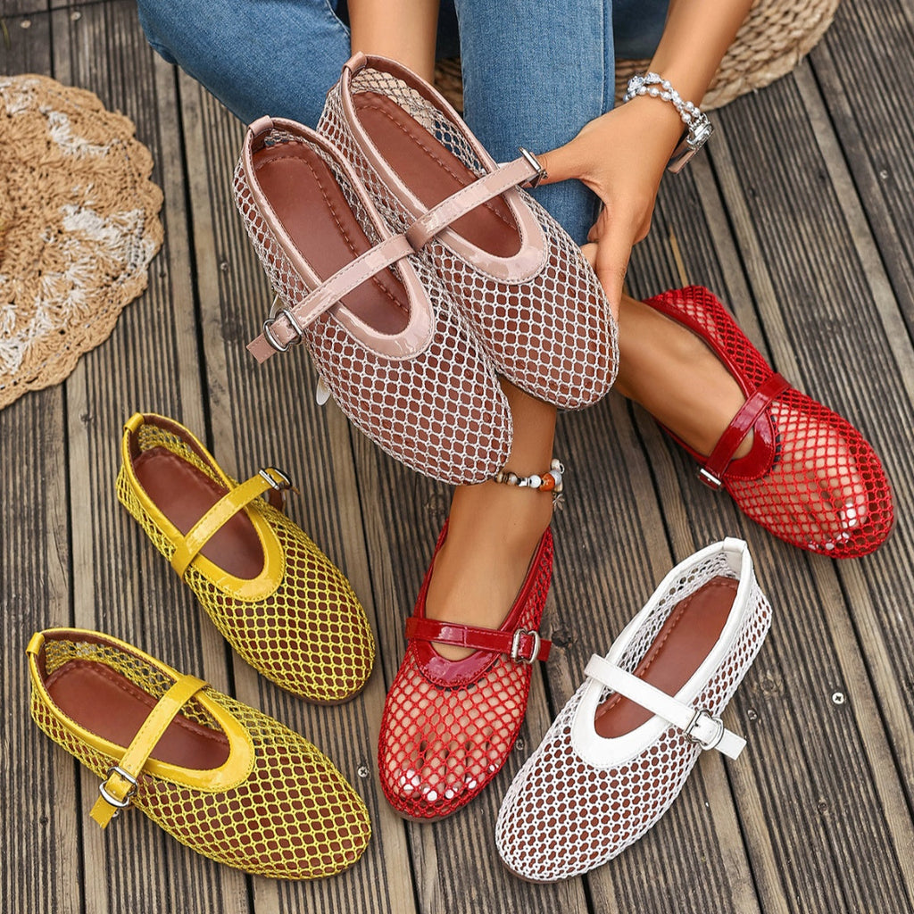 Round Toe Slip-Ons