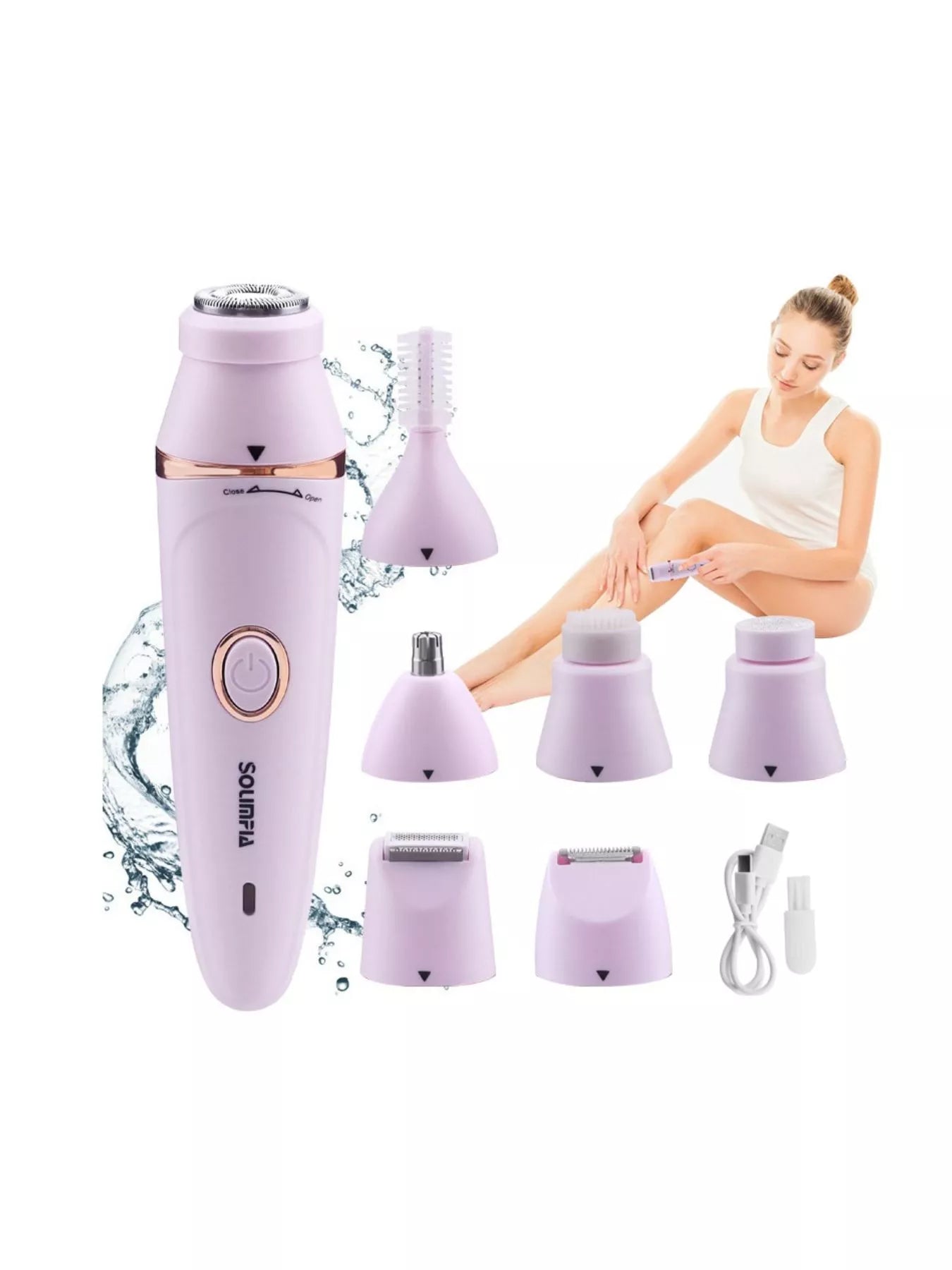 7-in-1 Electric Hair Remover
