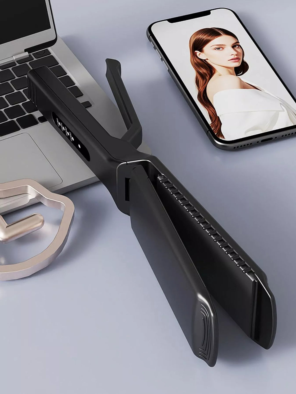 Adjustable Temperature Hair Straightener