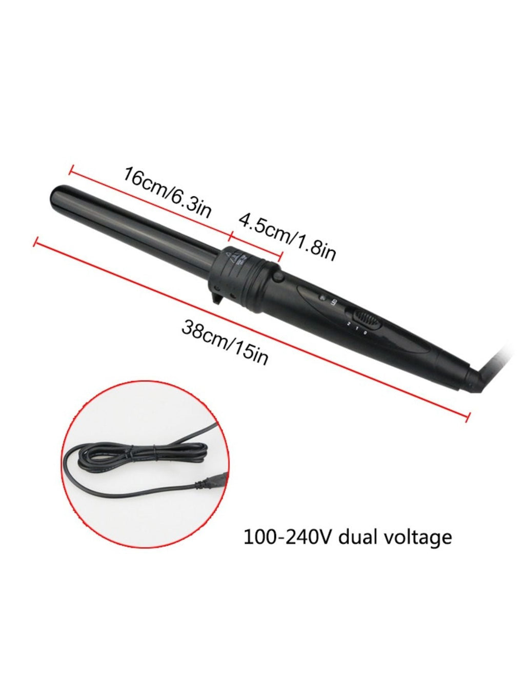 6-in-1 Interchangeable Curling Iron