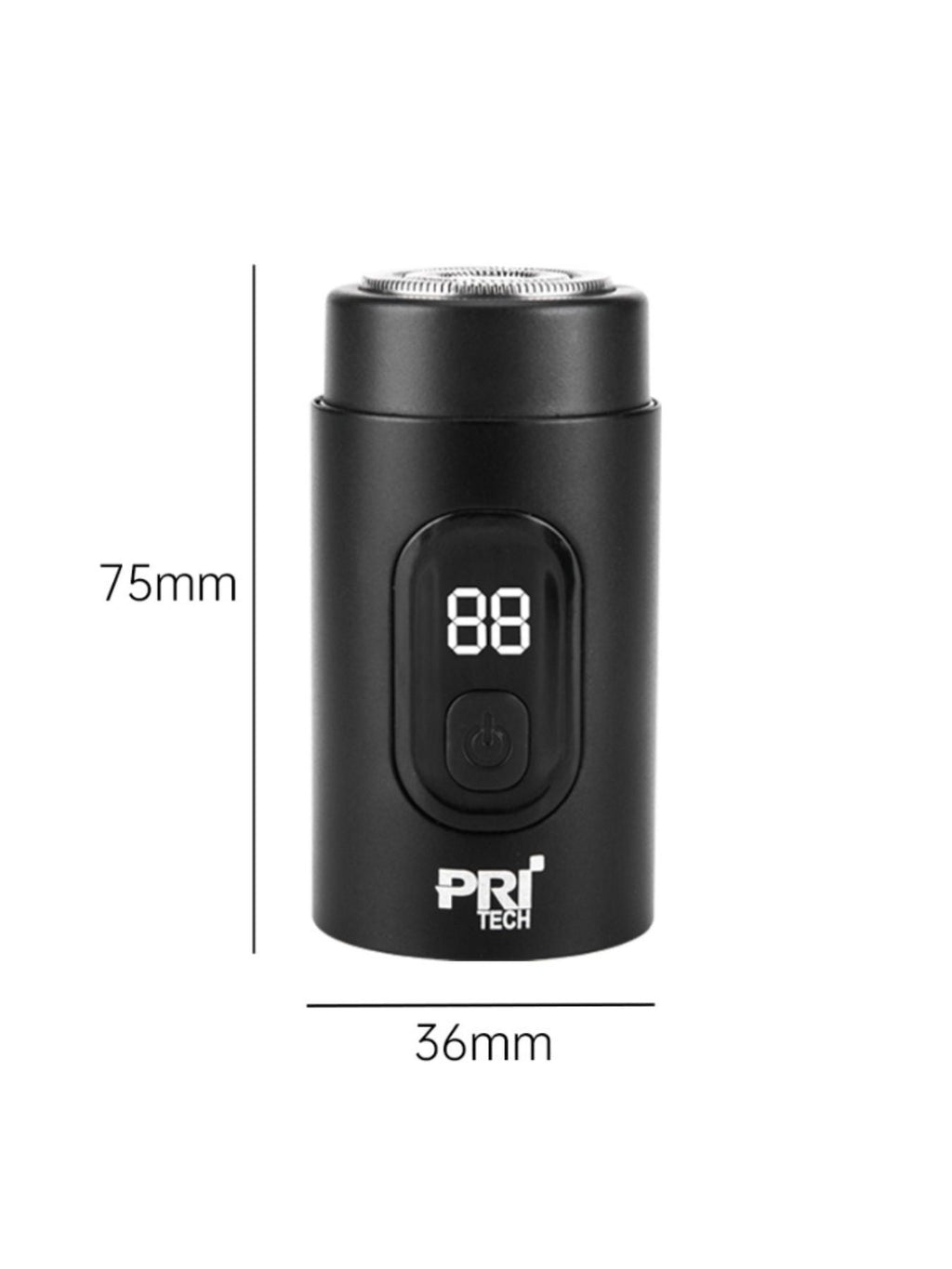 Portable Electric Shaver with LED Display