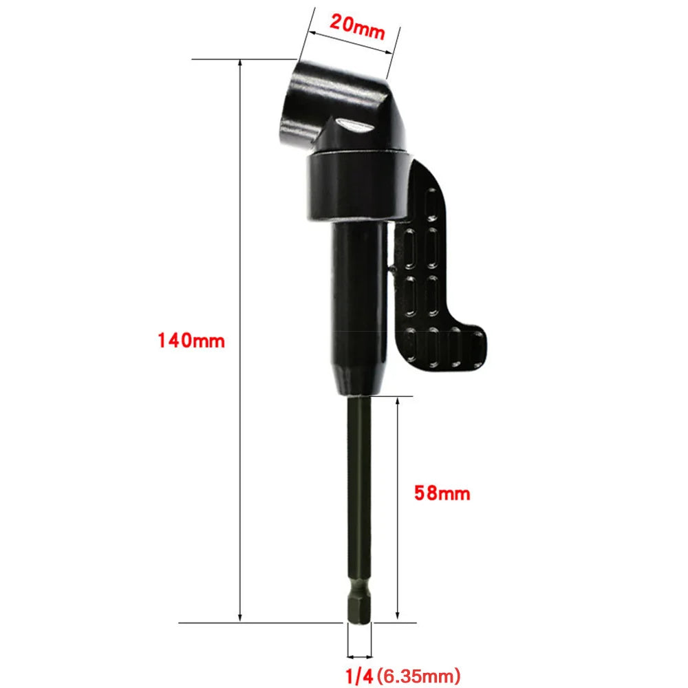 105 Degree Angle Screwdriver Bit Holder Extension | STONEGO