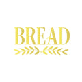 Farmhouse Bread Box Sticker | Kitchen Pantry Label Decal