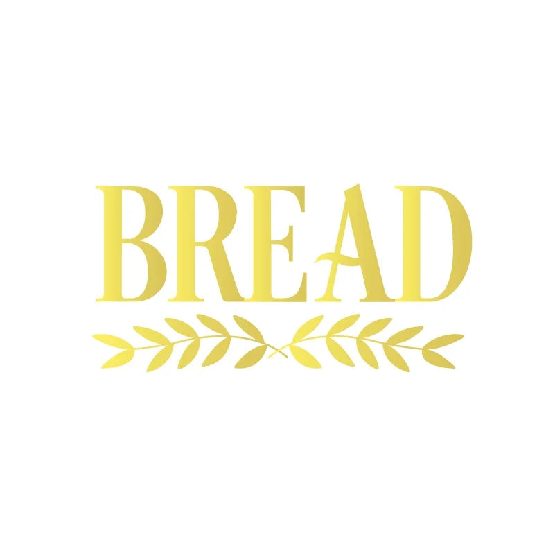 Farmhouse Bread Box Sticker | Kitchen Pantry Label Decal