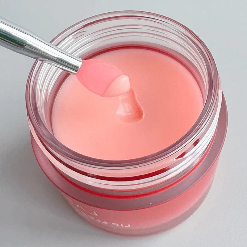 Silicone Lip Balm Brush with Sucker Dust Cover | Portable Makeup Applicator