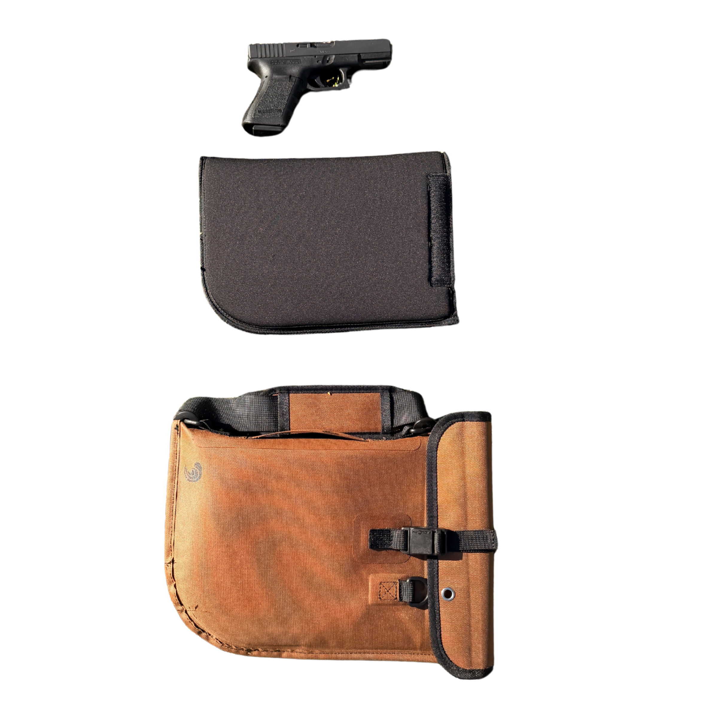 Waterproof Floating Pistol Bag - Coyote Brown