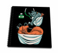 3dRose Dog and Cat for Vet Doctor Veterinary Medical Student - Drawing Books (db_326106)