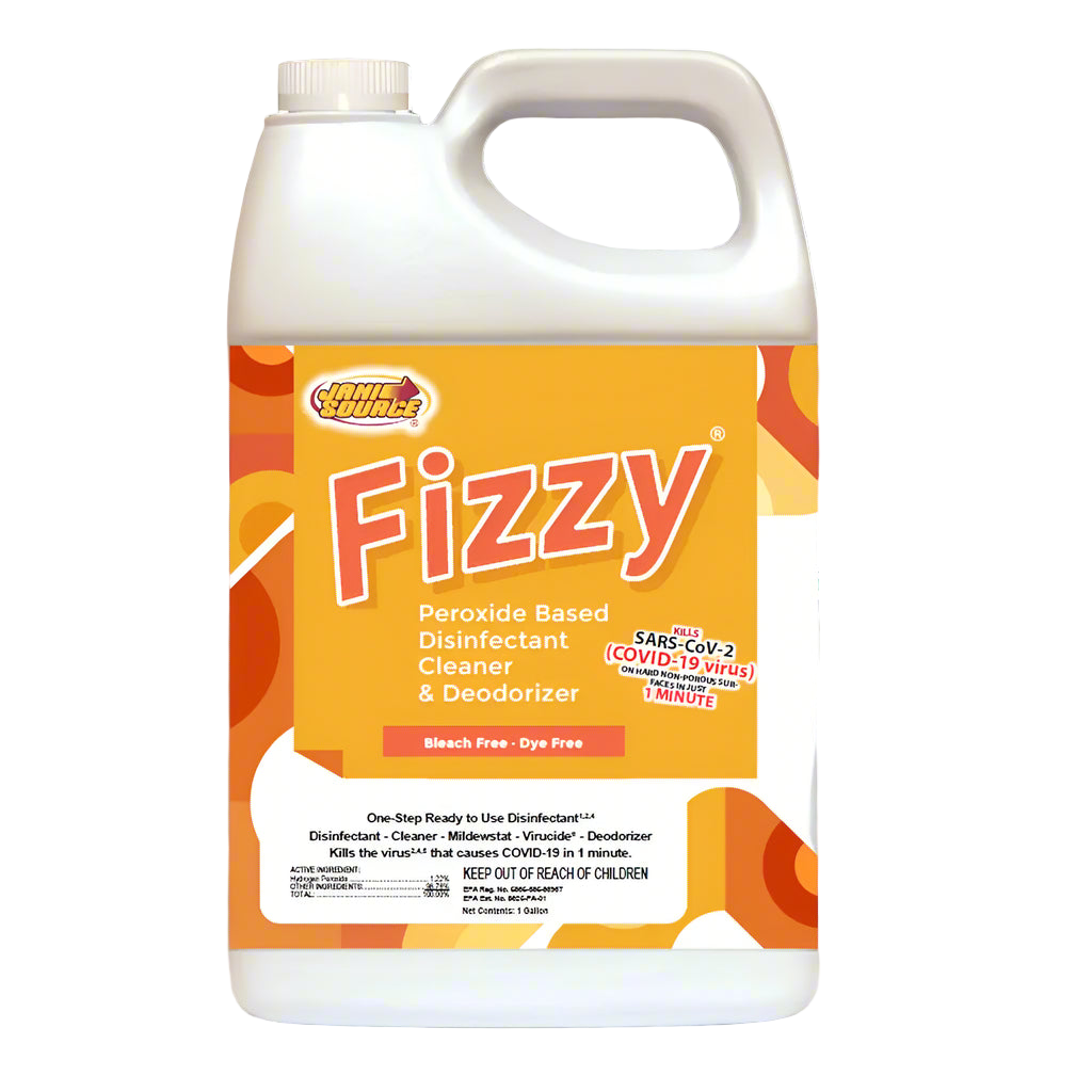 Fizzy-D RTU Peroxide Disinfectant Cleaner – 1 Gallon
