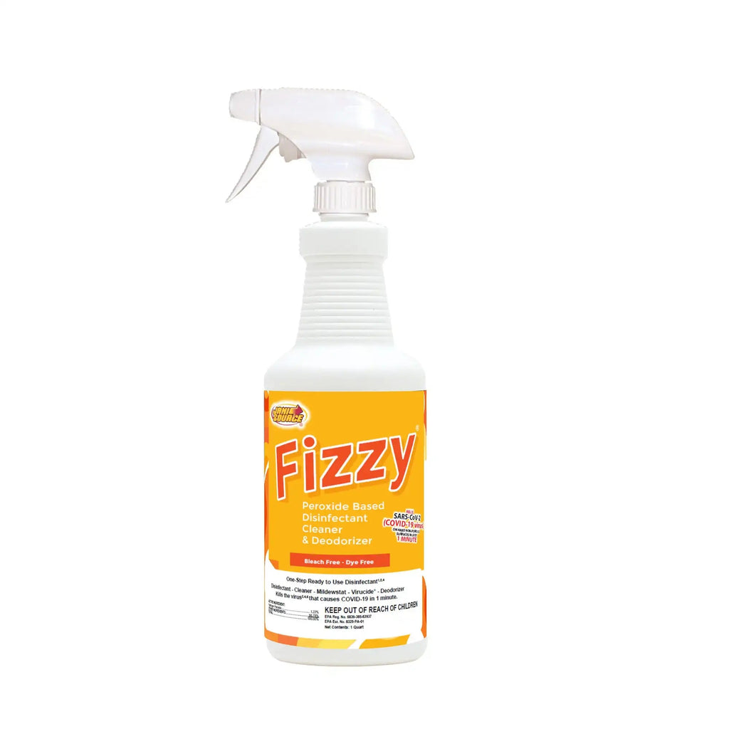 Fizzy-D RTU Peroxide Disinfectant Cleaner – 32 oz Quart