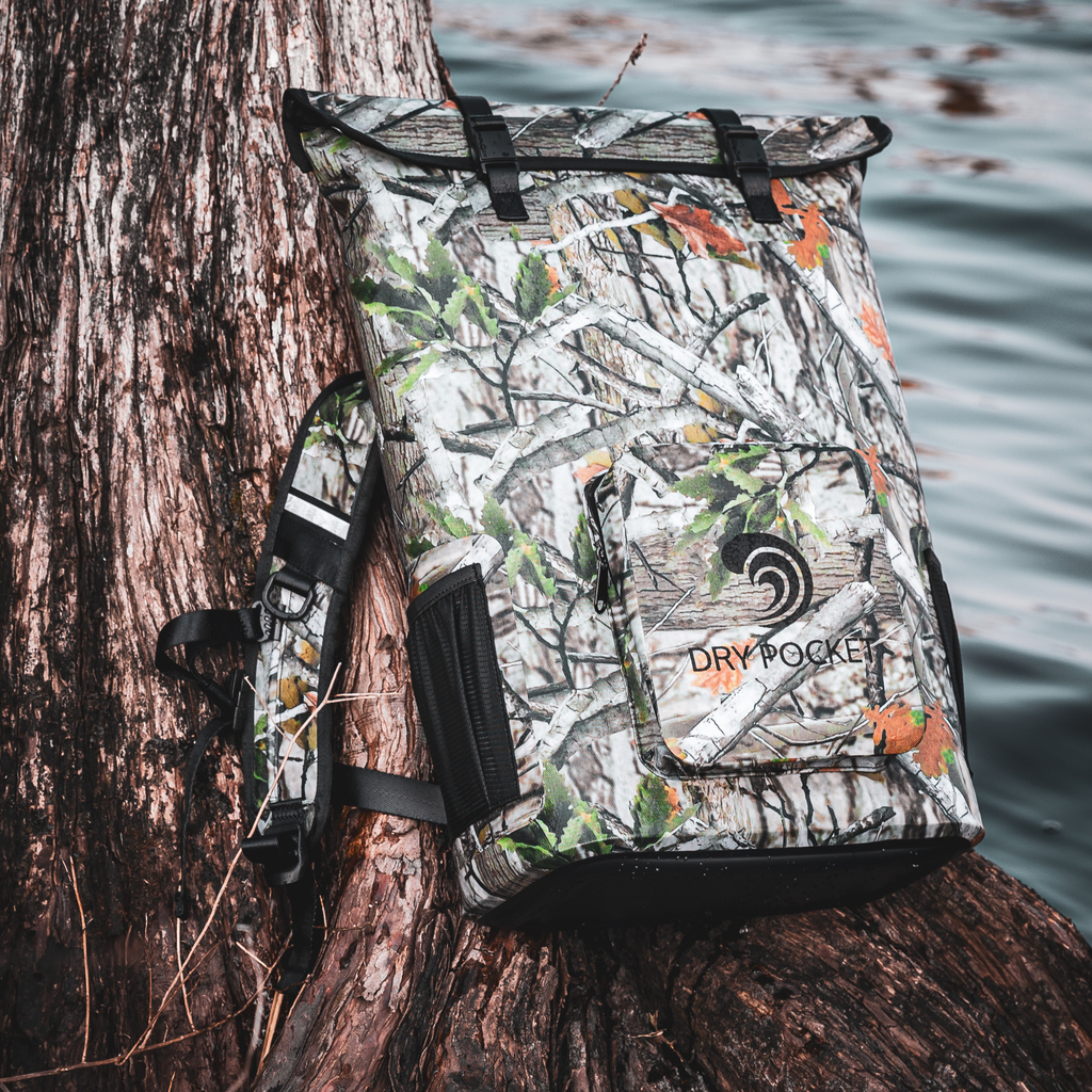 Waterproof Floating Backpack Cooler - Forest Camo