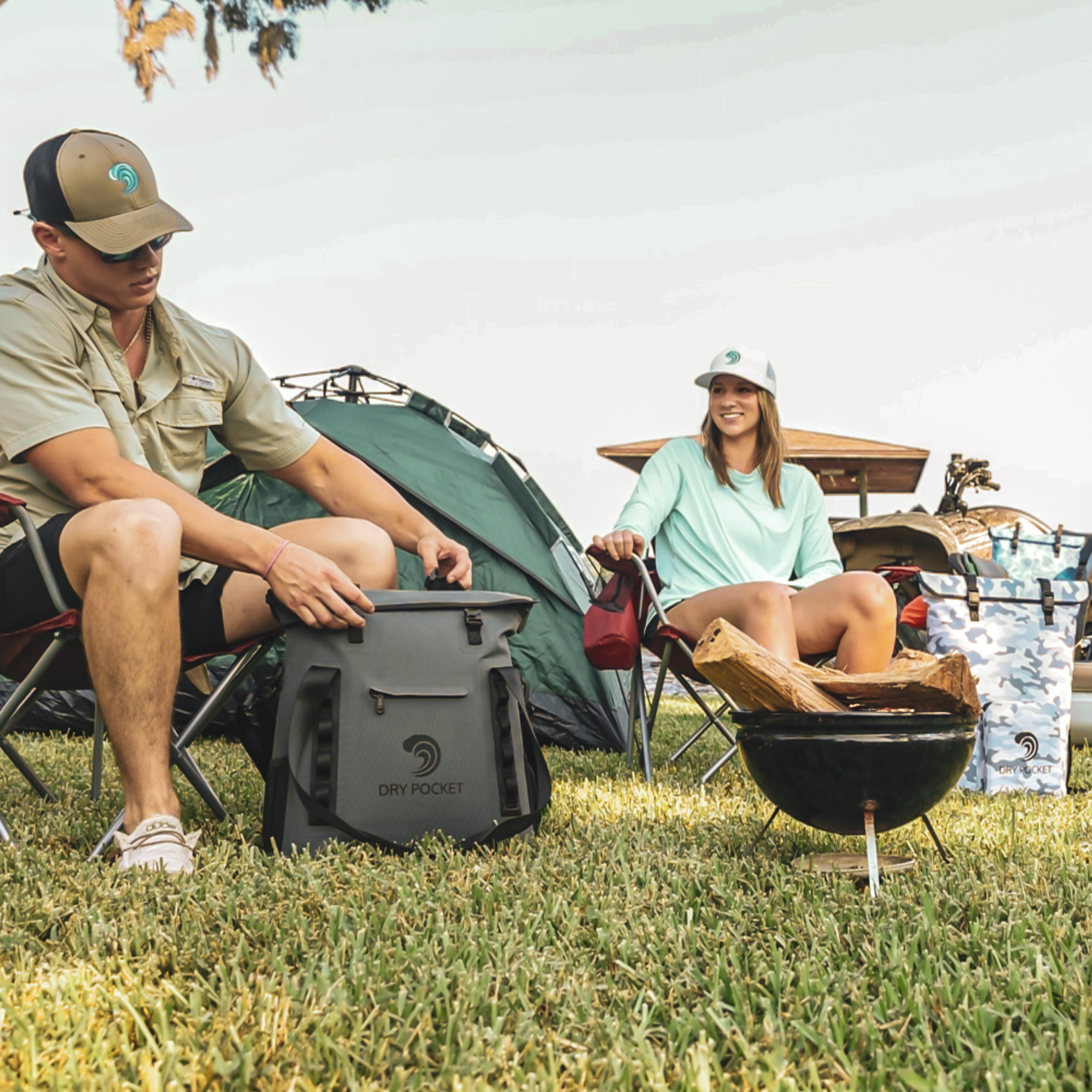 Waterproof Floating Tote Cooler - Dark Grey