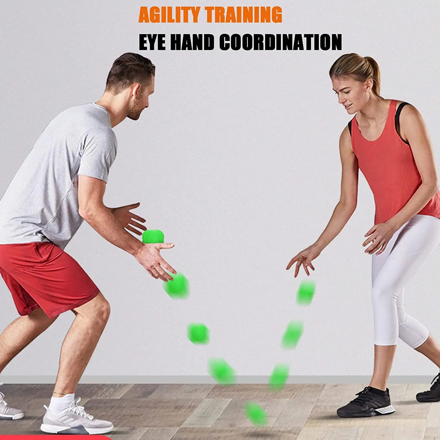 Hexagonal Reaction Ball | Reflex & Agility Training Ball for Sports