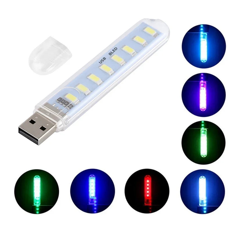 Mini USB LED Book Light | Ultra Bright Reading Lamp for Power Bank, PC, Laptop, Notebook