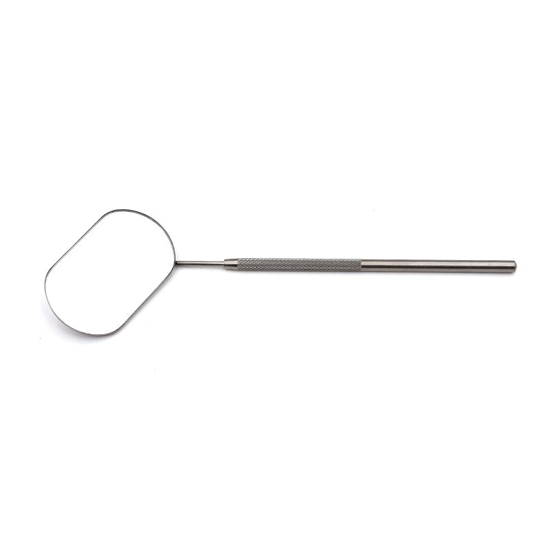 Stainless Steel Oval Lash Mirror | Portable Eyelash Extension Tool