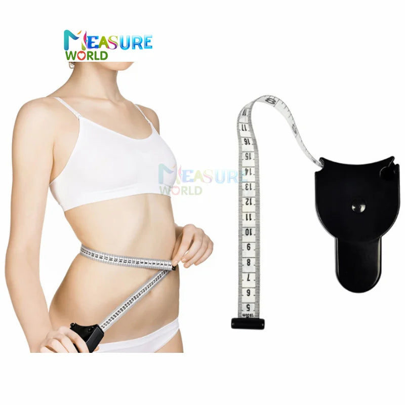 Body Fat Caliper with Measuring Tape | Body Fat Tester and Measurement Tool