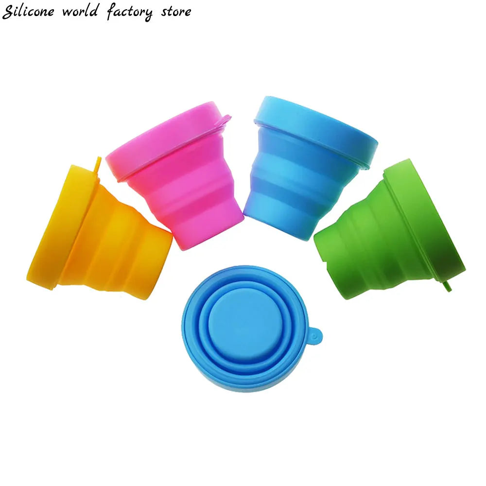 Folding Silicone Travel Cup 150ml | Retractable Portable Coffee Mug